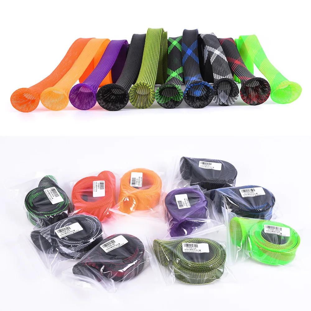 Description Picture 5 of item170cm 35mm Fishing Rod Socks Sleeve Cover Braided Mesh Reusable Rods Pole Telescopic Protector Bag Fishing Tools Accessories