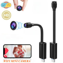 Smart AI Human Detection Iwfcam USB Mini Wifi Camera CCTV Card Home Surveillance IP Camera 1080P Motions Micro Camcorder