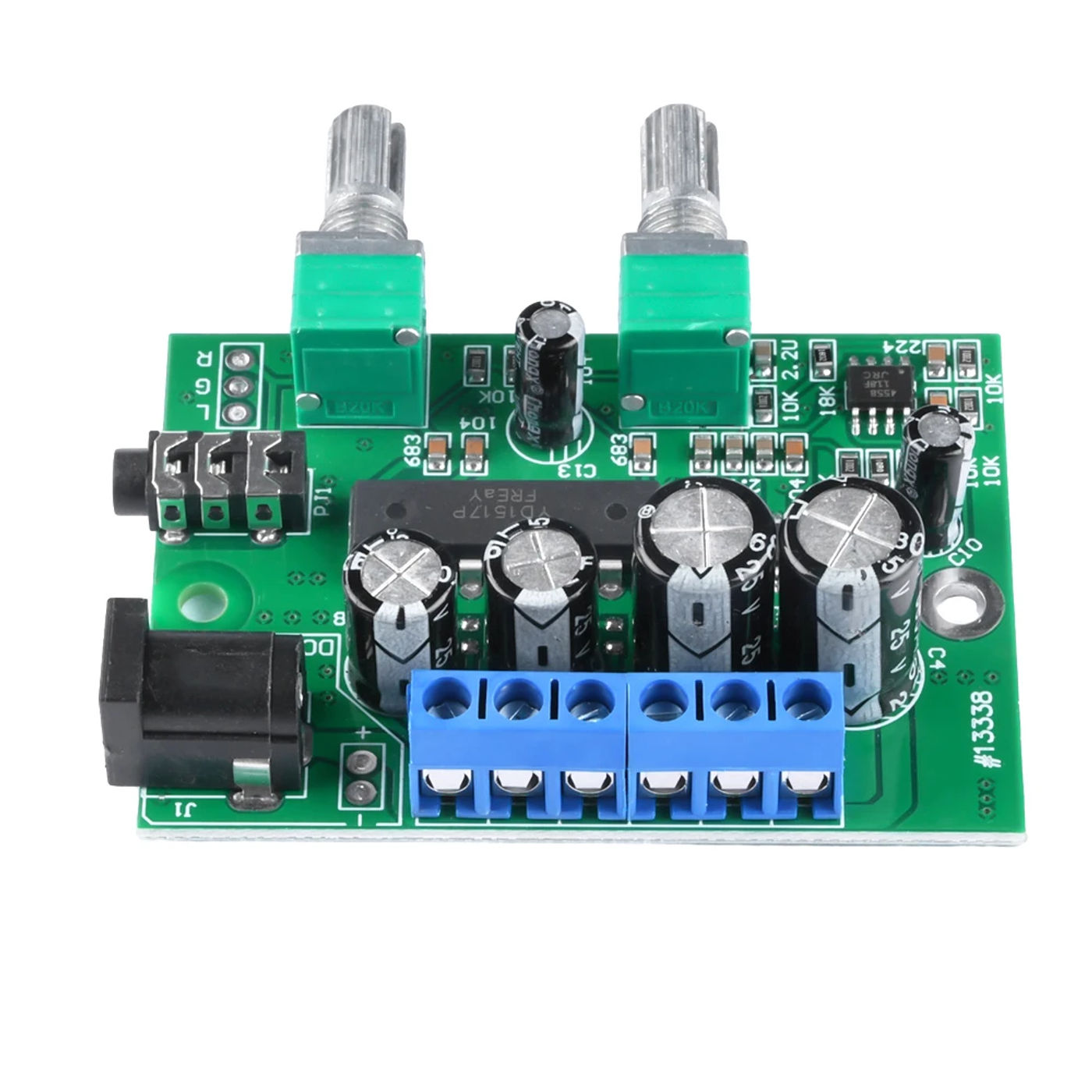 Description Picture 6 of item2.1 Channel Class D HiFi Digital Power Amplifier Board 25W+6W+6W TDA1517P Sound Amplifier Super Bass Audio Amp For Subwoofer