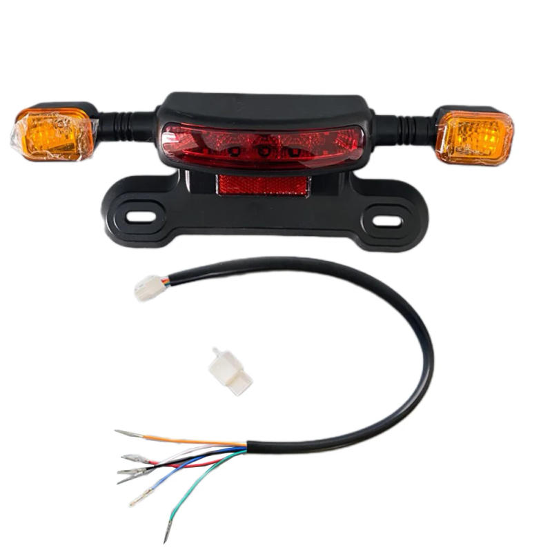 Description Picture 2 of itemElectric Bicycle Brake Light Driving Light Turn Signal 48/60/12V LED Running Lights Cycling Replace Accessory E-bike Tail Light