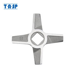 Meat Grinder Knife 8# Double Sided Blade Replacement for Zelmer MM1200 Bosch MFW3910W MMWPL Kitchen Appliance Spare Parts 1pc