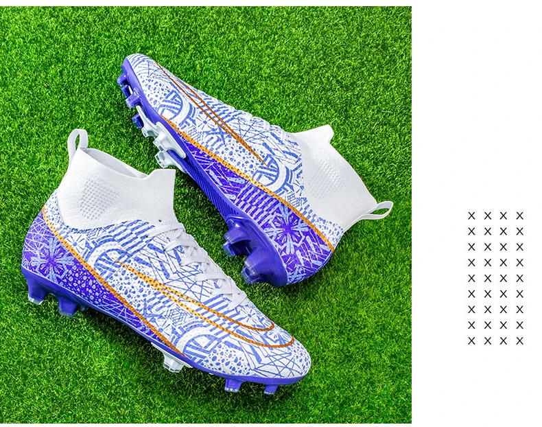 Description Picture 4 of itemMen Outdoor FG/TF Football Boots Futsal Professional Unisex Soccer Shoes High-quality Grass Training Sport Ultralight Non-Slip