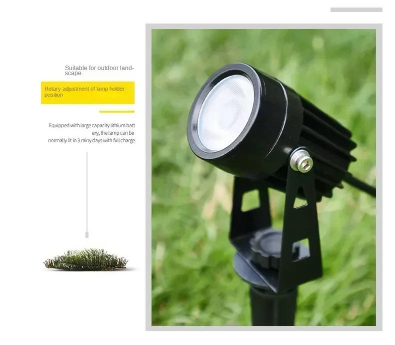 Description Picture 4 of itemLed Garden Lights Lawn Lamp 2/4/6/8/10 in 1 Outdoor Waterproof Spotlight RGB Dimming High Brightness Landscape Light Ground Lamp