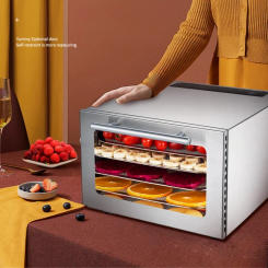 Fruit Vegetable Dryer Pet Snacks Small Household Fruit Dehydrator Duck Neck Jerky Air Dryer Food Beef Jerky Dehydrator Food