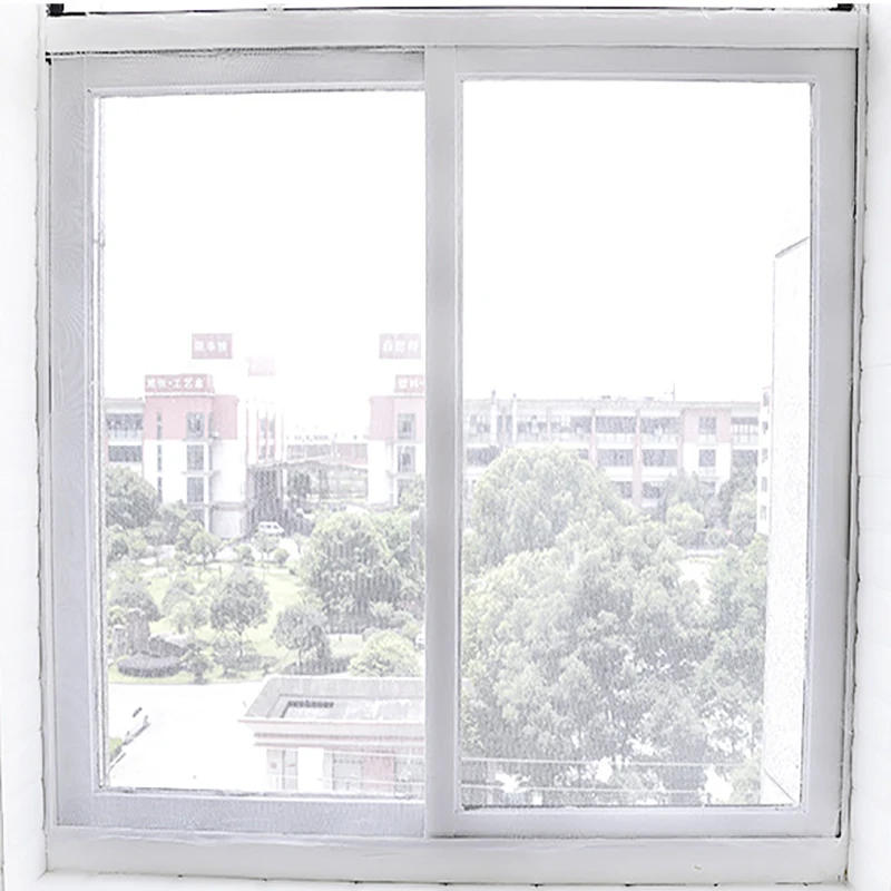 Description Picture 3 of itemAnti-mosquito Window Screen Self-adhesive Mosquito Insect Flying Bug Net Curtains Simple Window Screen Household Supplies