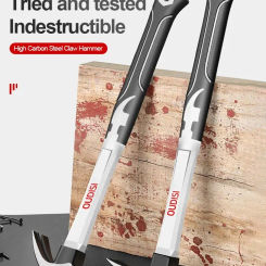 Multifunction Non-slip Shockproof Steel Hammer Hand Tool Magnetic Claw Hammer for Woodworking Automatic Nail Suction Hammer