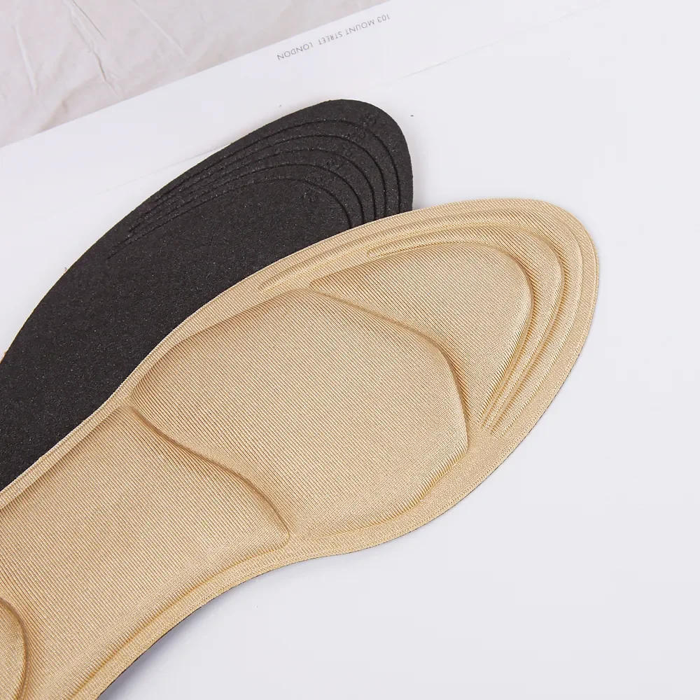 Description Picture 6 of item4PCS Women High-heel Shoes Insoles Memory Foam Insoles Anti-slip Cutable Insole Comfort Breathable Foot Care Massage Shoe Pads