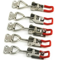 Toggle Clamp Adjustable Toggle Clamp 4001 4002 4003 Cabinet Boxes Lever Handle Lock For Sliding Door Furniture Hardware Tools