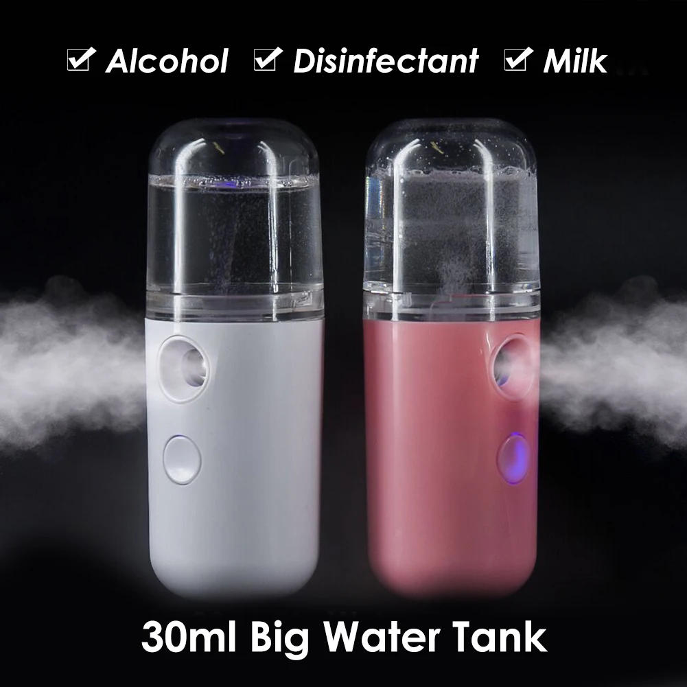 Description Picture 6 of itemCar Air Humidifier Mini Nano Facial Sprayer USB Nebulizer Purifier Aromatherapy Essential Oil Diffuser Face Water Replenishment