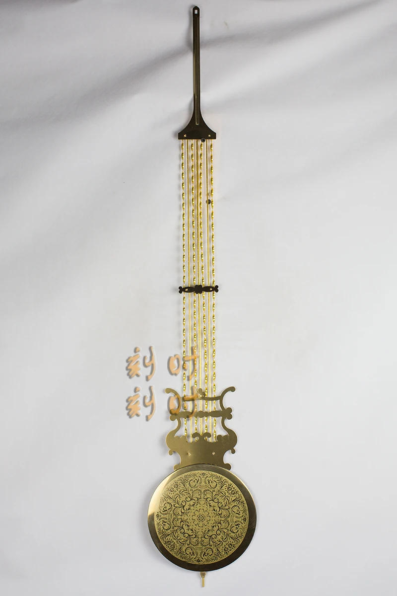 Description Picture 2 of itemPolaris mechanical winding floor clock accessories, wall clock, pendulum, length about 98cm95cm aluminum pendulum metal pendulum