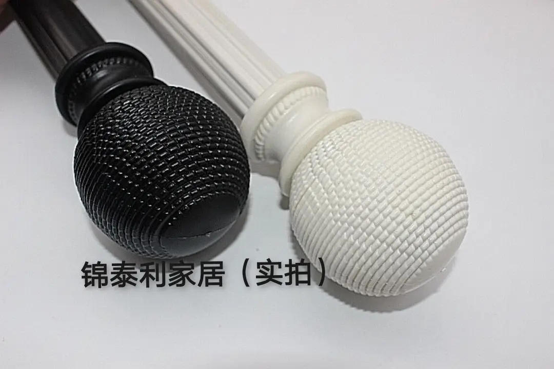 Description Picture 3 of item1pc Curtain Rod Head Decorative Head Roman Rod Head Plug Sealing Head Curtain Cap Curtain Rod Accessories Curtain Holdback