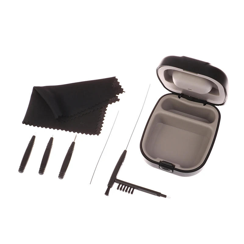 Description Picture 5 of item8Pcs Hearing Aid Cleaning Tools Hearing Aids Cleaning Kit Brush Vent Cleaner Cleaning Wire With Magnet And Wax Loop Cleaning