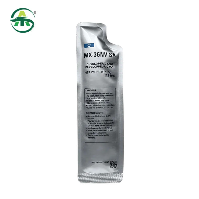 Description Picture 4 of item1PC New Genuine Quality MX36 Developer Powder For Sharp DX2500 MX2618 3618 2318 3115 MX 36NV-SA Copier Supplies