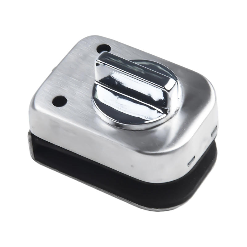 Description Picture 6 of item1pc Glass Door Lock Home Security Latch Rotate Bolt Latch Gate Door Slide Ground Lock For Balcony Bathroom Toilet Door Locks