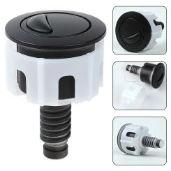 1pc 38-49mm Universal Toilet Push Button Dual Flush Chrome Cistern Tank Flush Toilet Seat Water Tank Valve Bathroom Accessories