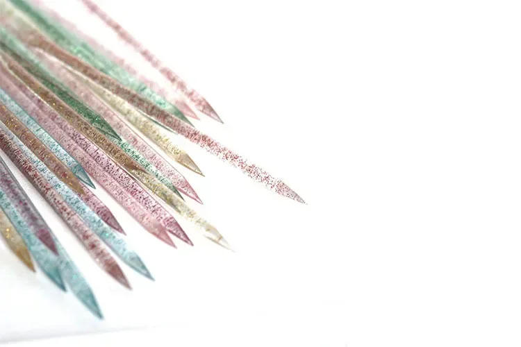 Description Picture 6 of item50pcs Reusable Double-head Crystal Cuticle Pushers Cuticle Removal Tool Orange Wood Nails Pedicure Care Drill Stick Tools