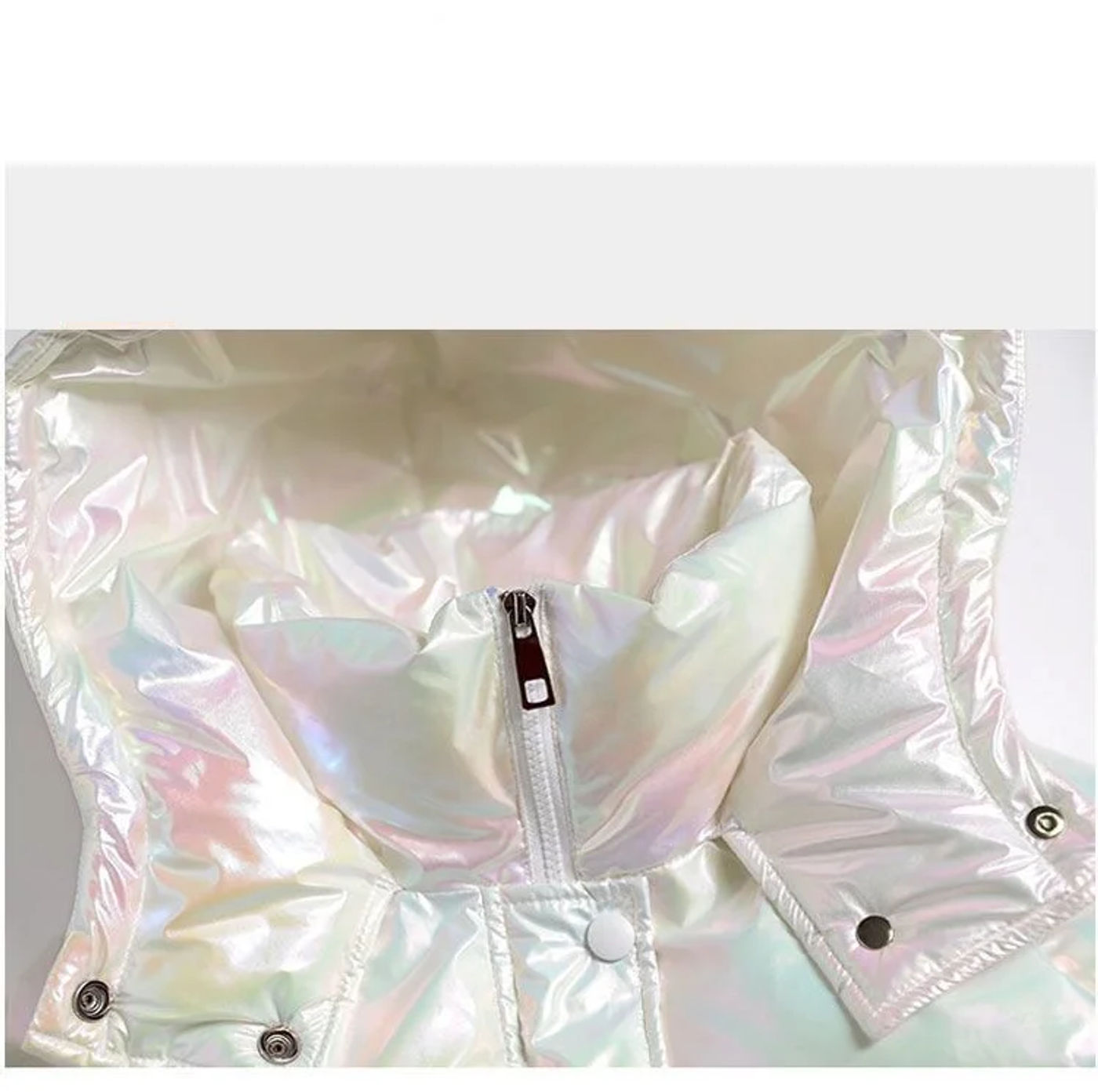 Description Picture 6 of itemWinter Glossy Down Jacket Women's 2024 New Thicken Down Cotton Hooded Coat Windproof Rainproof Warm Parka Long Overcoat Female