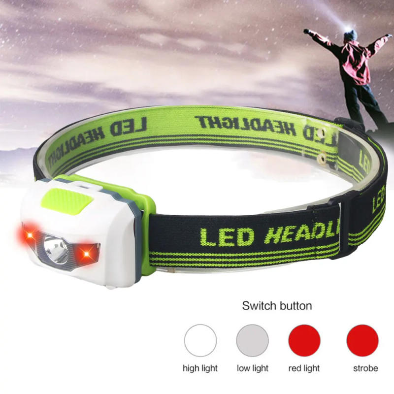 Description Picture 2 of itemUSB Rechargeable Headlamp Portable Headlight 5Modes Built In Battery Torch Working Light Fishing Camping Head Light Torch