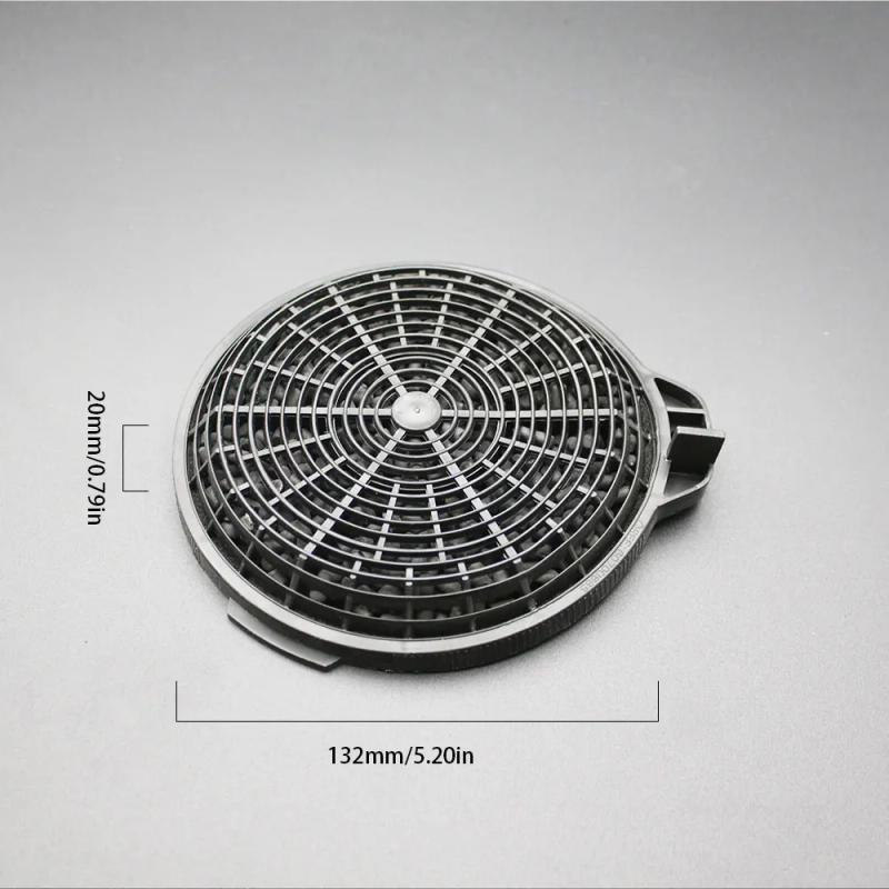 Description Picture 3 of item1pc of activated carbon filter, exclusive accessories for range hood (C015)