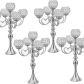 4pcs Silver