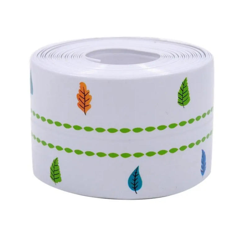 Description Picture 6 of itemAnti Mold Kitchen Sink Waterproof Tape Fashion Self Edge Self Adhesive Printed Stickers Seal Gap PVC Sealing Strip Wall Corner