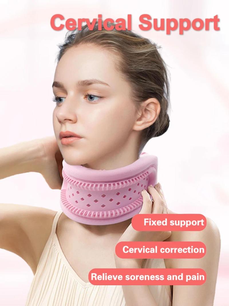 Description Picture 2 of itemAdjustable Neck Stretcher Neck Brace Orthopedic Collar Cervical Posture Corrector Relieve Pain Pressure Neck Support Tractor