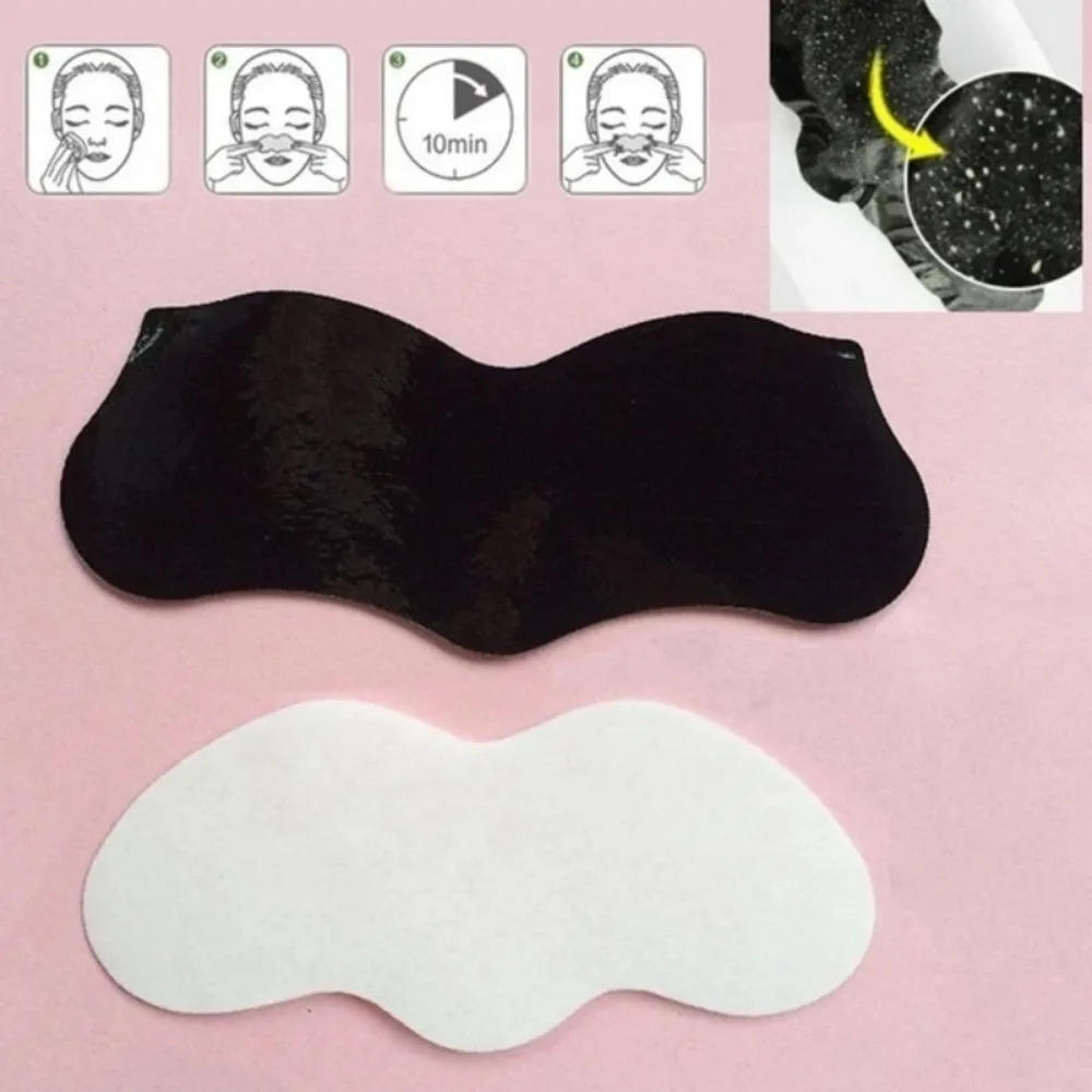 Description Picture 4 of item10-50pcs Nose Strips For Blackheads Acne Removal Instant Pore Unclogging Mask Deep Cleansing Nose Clean Patch Beauty Skin Care