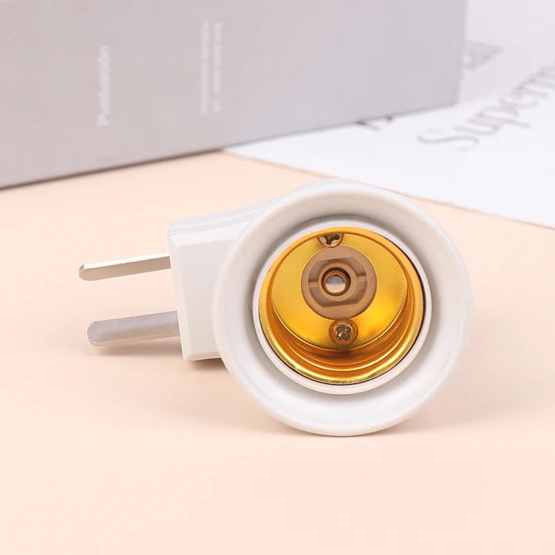 Description Picture 6 of item1PC EU US AU Plug E27 LED Lamp Base Power Holder Converter For Led Light Bulb Adapter Socket AC Power 110V 220V EU Plug Switch