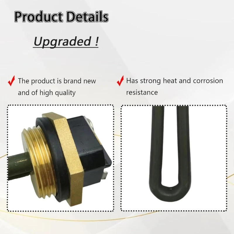 Description Picture 5 of itemD0AB Reliable Water Heater Heating Electric Heating Tube for Trailers