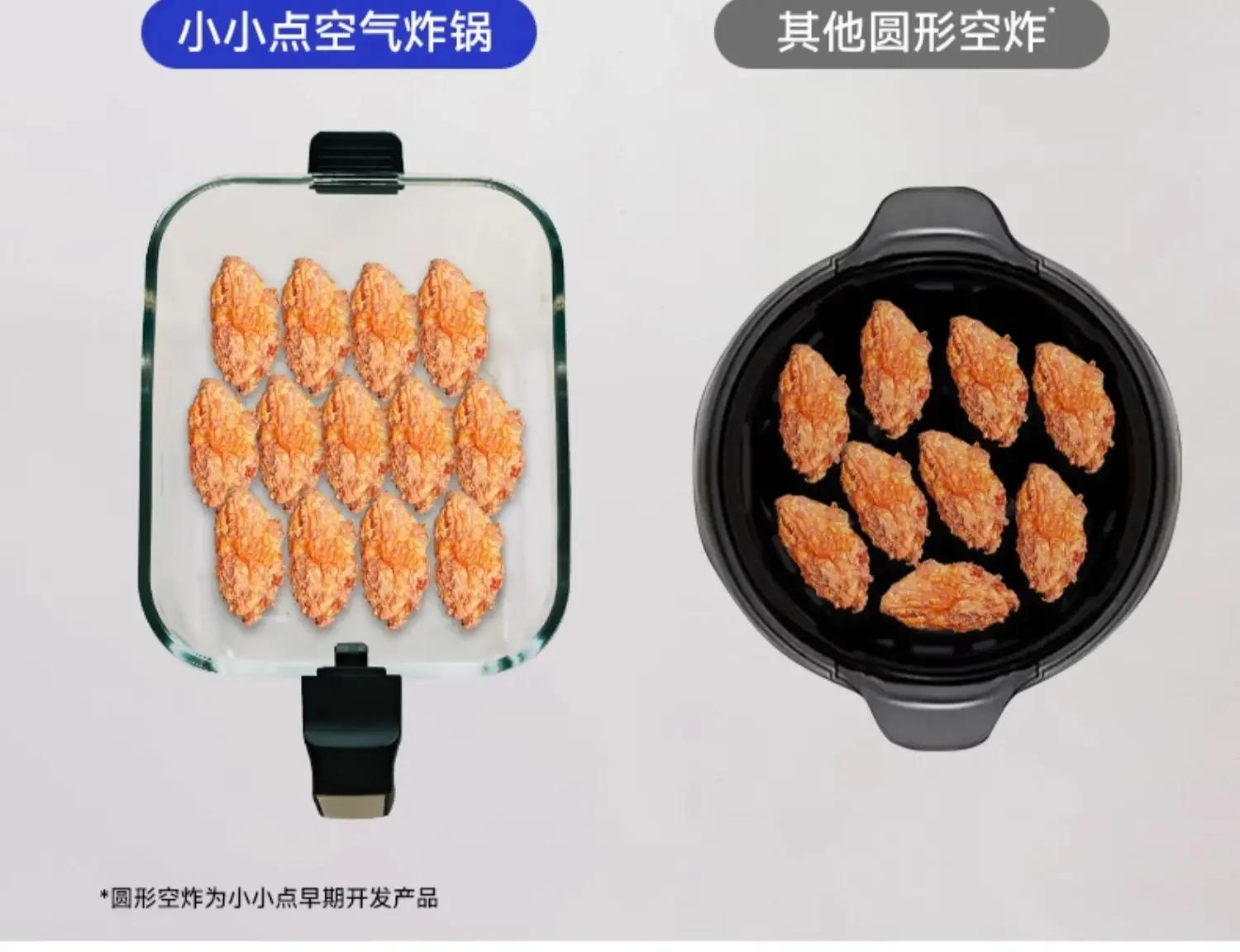 Description Picture 5 of itemAir Fryer Smart Visual  Home 4.5L Oil-Free Deep Frying Pan Split Fried Pizza Fries Household Appliances