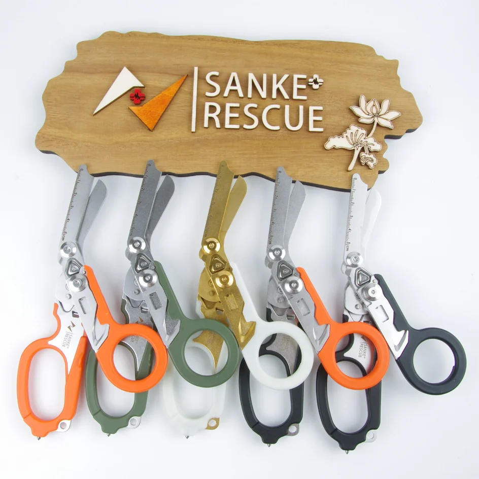 Description Picture 2 of itemMultifunction Mini Portable Emergency Raptors Shears Tactical Folding Stainless Scissors Tactical Plier Outdoor Survival Tool