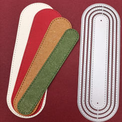 Tag Shape Metal Cutting Dies Stencil DIY Scrapbooking Album Paper Card Template Mold Embossing Craft Decoration