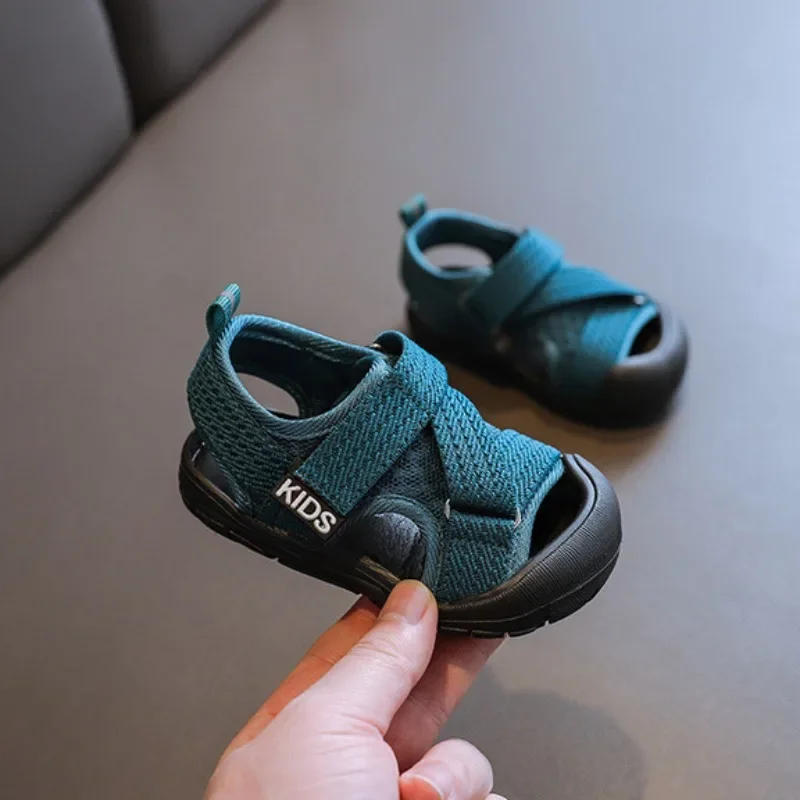 Description Picture 4 of itemBaby Shoes Summer New Toddlers Walking Shoes Soft Sole Anti Slip Girls' Shoe Infant Mesh Cool Shoes Boys Children's Sandals