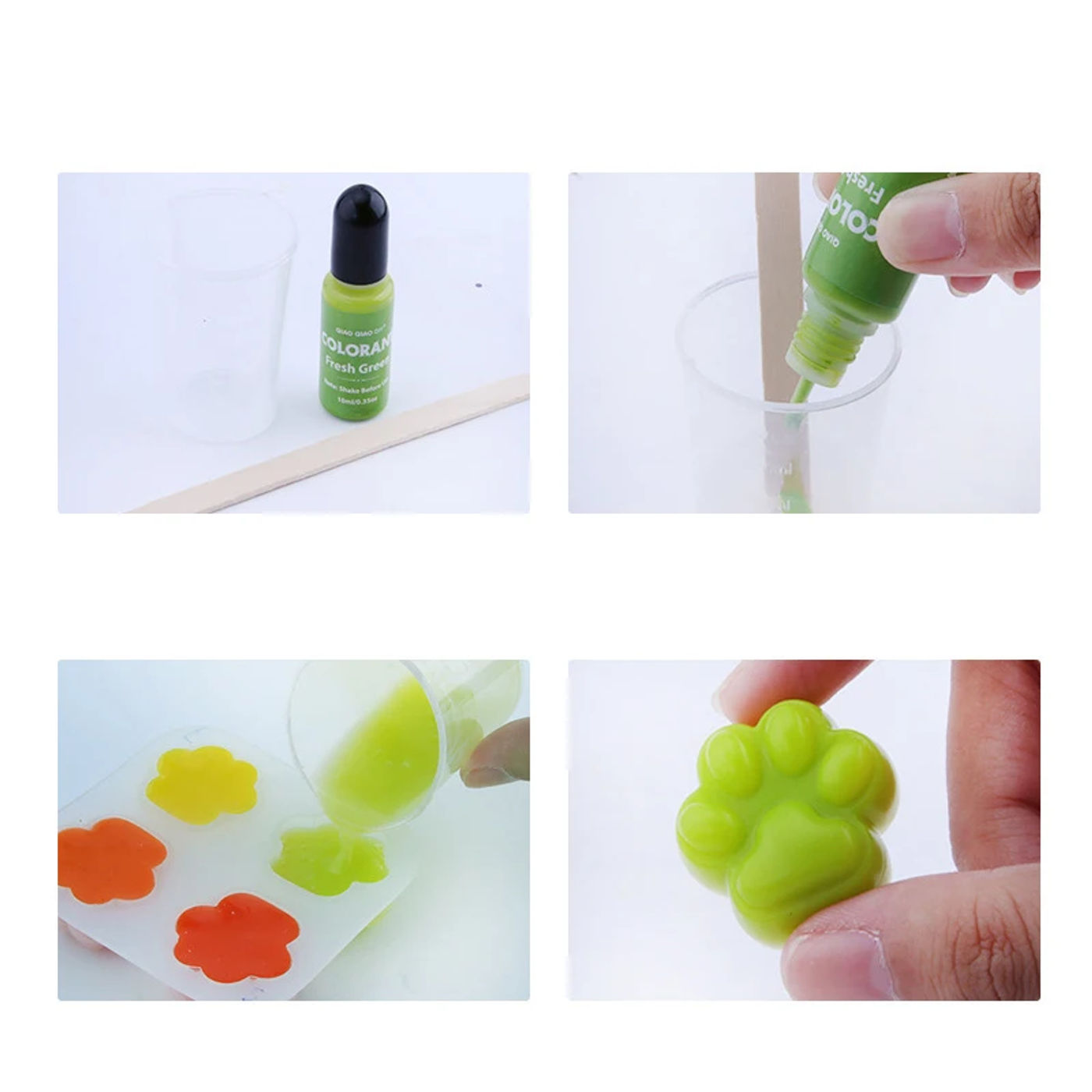 Description Picture 5 of item20 Colors Candle Wax Dye Pigment Non-Toxic DIY Soy Candle Wax Pigment Aromatherapy Dye Scented Candle Make Fragrance 10ml
