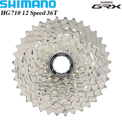 SHIMANO GRX HG710 12 Speed Road Cassette Sprocket 36T Freewheel Sprocket for Road Bike 12V 12S Original Bicycle Part