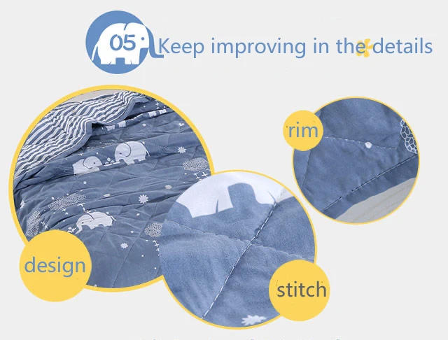 Description Picture 4 of item2022 Summer Cotton Quilts Thin Air-conditioning Comforter Soft Breathable Office Nap Blanket Quilted Bed Covers and Bedspreads