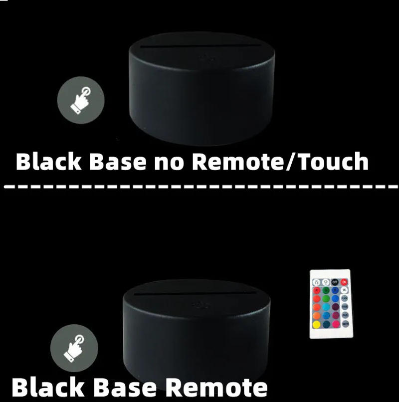 Description Picture 3 of itemJujutsu Kaisen Cartoon Ryomen Sukuna Satoru Gojo 3D Visual Night Lights LED Itadori Yuji Night Lamp Anime Color Changing Lamp