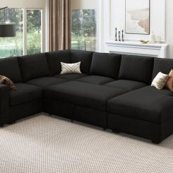 Sectional Sleeper Sofa Pull Out Bed with Storage Chaise Velvet Sleeper Sectional Couch Pull Out Bed U Shaped Sectional Couch