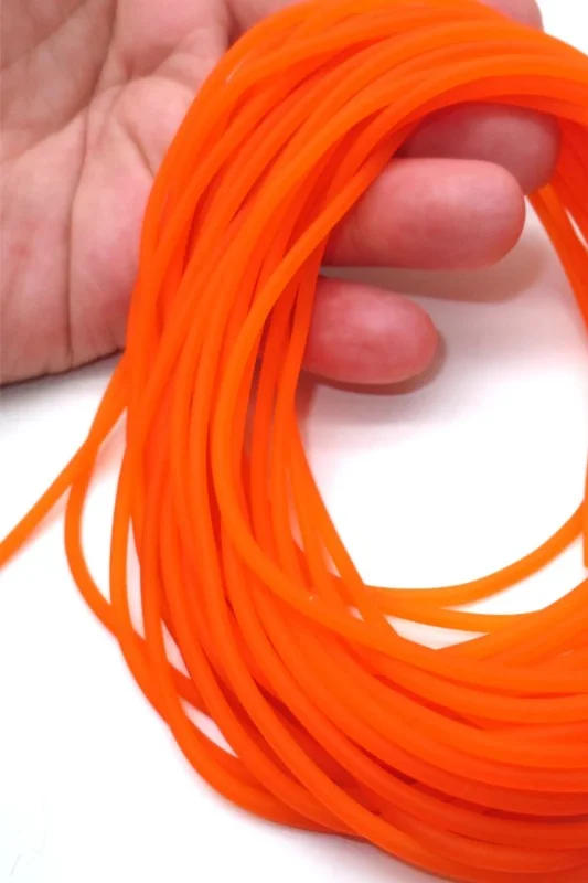 Description Picture 2 of item500/1000g 2.2mm High Elastic Release Rubber Fishing Rope Solid Elastic Rubber Line 1 Meter Stretch 7 Times Elastic Fishing Lines