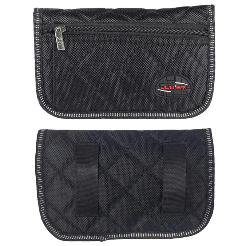 Description Picture 4 of itemDurable Trombone Euphonium Trumpet Mouthpiece Pouch Bag with 4 Soft Compartments Black