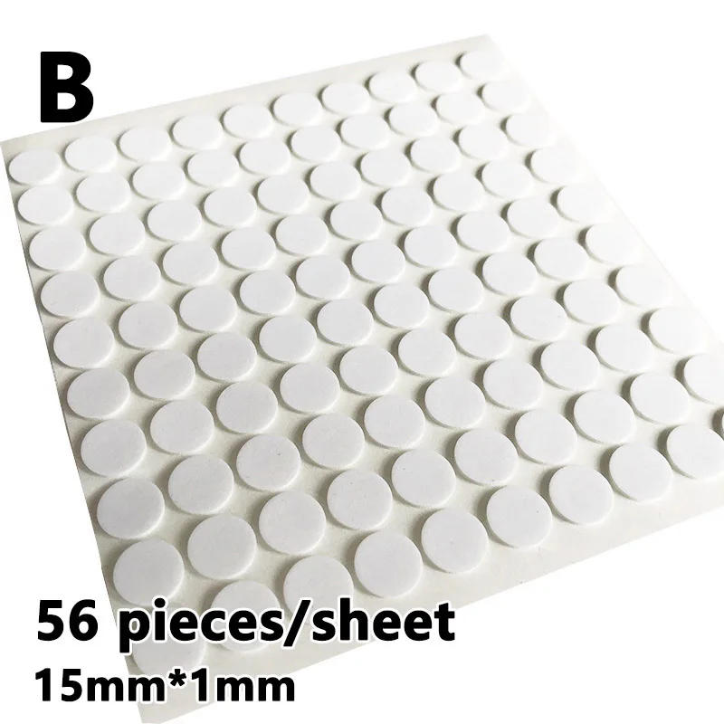 Description Picture 4 of item3D Double-Sided Adhesive Foam Dots Strips Fastener Tape Strong Glue Sticker Hook And Loop DIY Scrapbooking Invitation Supplies