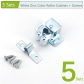 5 Sets White Zinc