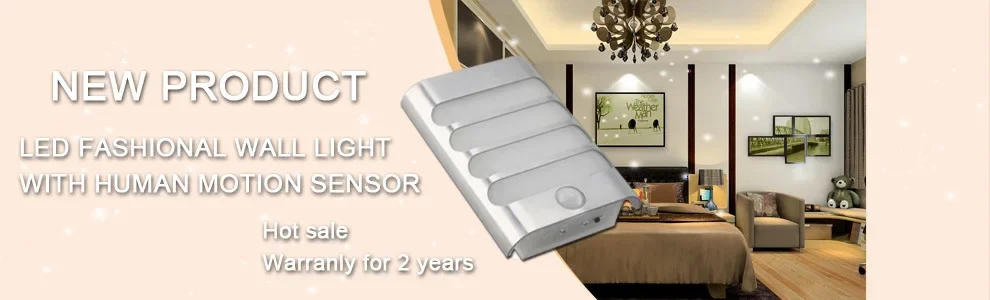 Description Picture 2 of itemEuropean-style Simple Led Human Body Induction Wall Lamp Indoor Bedside Wall Lamp Night Feeding Lamp USB Charging Night Light