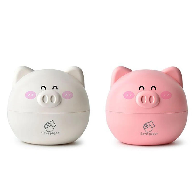 Description Picture 3 of itemHome Storage Kitchen Tissue Box Animal Shape Restaurant Pig Napkin Tube Desktop Decorative Tissue Cover Child Gift