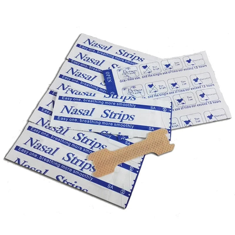 Description Picture 4 of item55x16mm Better Breathe Nasal Strips Anti-snoring Patch For Male Female Snore Sleep Relaxing No Snoring Disturb Antisnore Sticker