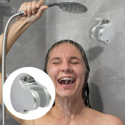 New Shower Head Holder Wall Mounted ABS Shower Mounting Brackets Adjustable Faucet Sprinkler Fixation Base Bathroom Accessories