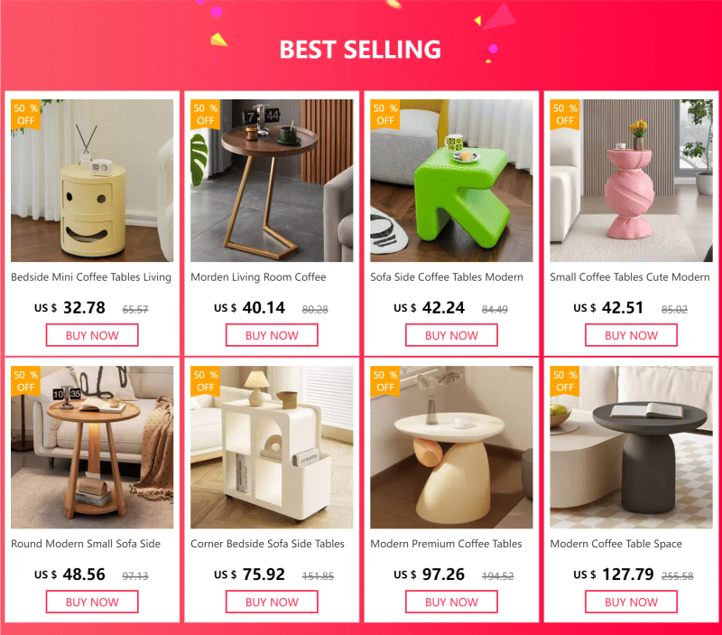 Description Picture 2 of itemBedside Mini Coffee Tables Living Room Modern Center Salon Small Neat Coffee Tables Entrance Hall Szafki Nocne Home Furniture