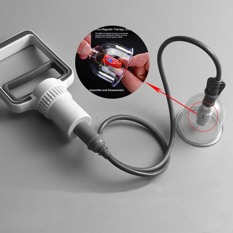 Description Picture 3 of item24/12 Cans Vacuum Cupping Set  Massage Suction Cups Chinese Medicine Physiotherapy Cellulite Body Cupping Therapy Heathly Care