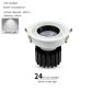 24W white