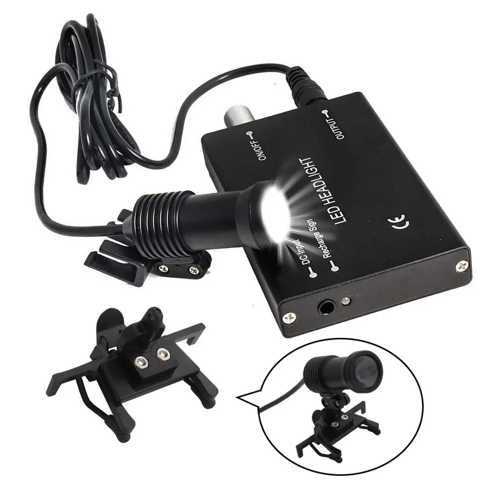 Description Picture 5 of itemDental magnifying glass 2.5 times 3.5 times medical oral surgery equipment matching 3W5W headlight with filter headlightторшер